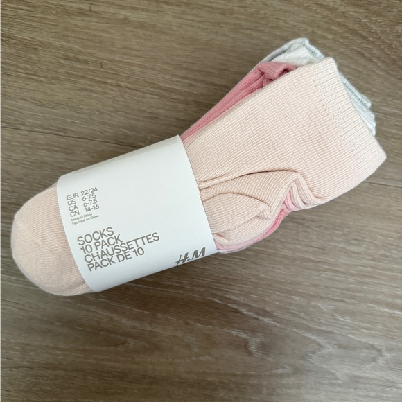 H&M Crew Socks, 10 pack - Picture 1 of 3